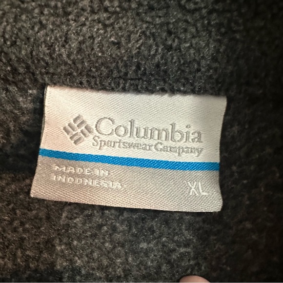 Men's Columbia Steens Mountain 2.0 Full Zip Charcoal Grey Jacket XXL - Picture 12 of 13